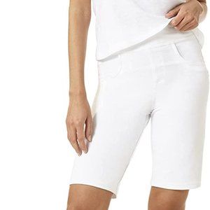 HUE U23446 Game Changing  Bermuda Shorts White